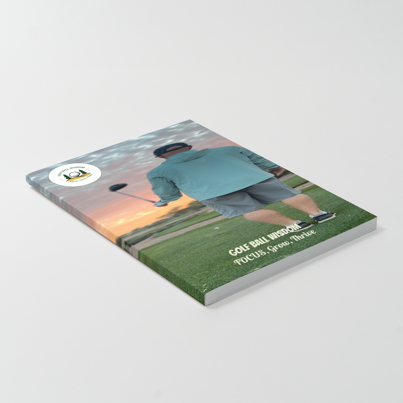 Golf Ball Wisdom Notebook