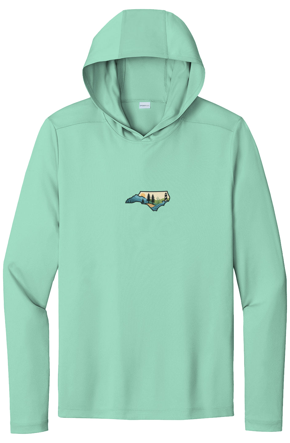 NC LUV Hoodie – Golf Ball Wisdom