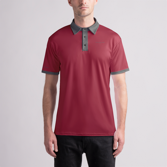 Go Cougs Men's Polo Shirt - Fairway Collection by Golf Ball Wisdom