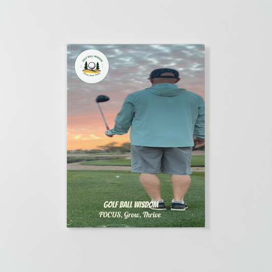 Golf Ball Wisdom Notebook